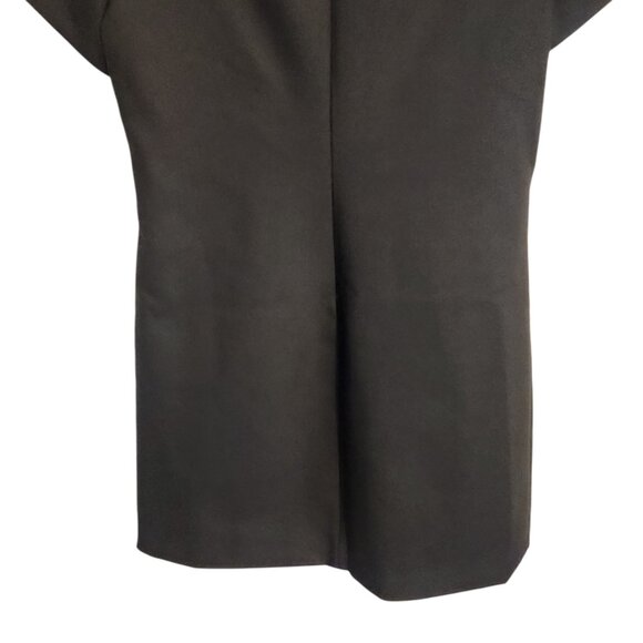 Zara | Women's Classic Little Black Mini Cocktail Dress (US Size Large) - Picture 9 of 10